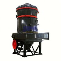 Energy saving talc grinding mill super fine stone vertical roller powder talc powder grinder