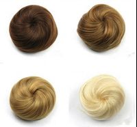 Factory wholesale fashionable synthetic hair bun hair donut bun