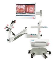 Bets result professional integrated HD video optical microscope for gynecology vagina examination and image management system