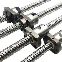 QHX Any Length Cnc Ball Screw Sfu 1204 Sfu1605 Sfu2005 With End Support