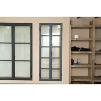 Customized Pvc Window Profile Upvc Sliding Windows Huge Aluminum Fixed Casement Windows With Grill Design