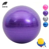 Amazon Top Sell Custom Logo Exercise Yoga Balance Ball Chair Fitness Massage Ball Stability PVC Birth Ball Factory