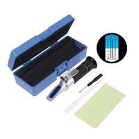 Portable 0-32%brix Beer Refractometer Beer Wort Refractometer Dual Scale Specific Gravity 1.000-1.120 refractometer