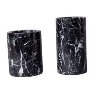 Marble Slate Pot Details Stone Flower Vase