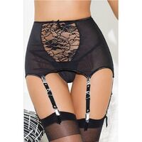 Wholesale Duckbill Leather Punk Thigh Leg Ring Body Sculpting Garter Clip / Duckbill Clip Suspender Garter Belt