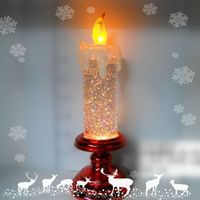 Battery Operated Electric Acrylic Christmas Candles On Sale