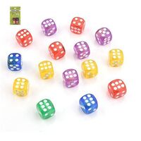 Vtogether V00006101 4pcs set Best seller personality Dice Plastic valve cap dice