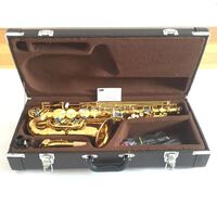 High class hot sale Eb gold lacquer alto saxophone