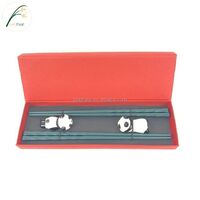 Environmental Protection Reusable New 2 Pairs Of Alloy Chinese Chopsticks Panda Rest Gift Box Set Chinese Gifts