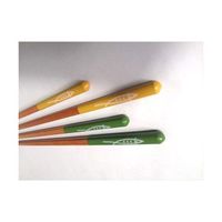 Wholesale customized 23cm cheap natural wooden five-color saury wooden chopsticks