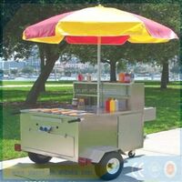 Small trailer, dog trailer bike hot dog trailer/ food vending trailer/Breakfast carts