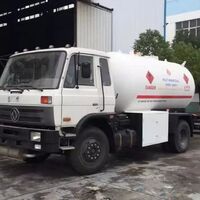 Bulk LPG Bobtail Truck 15.000 Liters LPG gas Dispensing Tank 6tons for Nigeria market