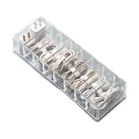 Multifunctional Home Office Desk Storage Box Transparent Battery Data Cable Storage Box