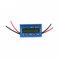 RC Battery Balance Power Analyzer Meter DC 100A 0-100A 0-60V Watt Volt Amp Meter Check for Helicopter Airplane