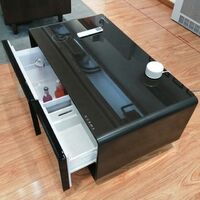 Smart refrigerator coffee table