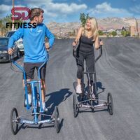 STREETSRIDER outdoor fitness indoor exercise folding bike 3 wheels Elliptical Machine Cross Trainer Bikes