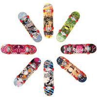 Wholesale Sliding Plate Desk Game Custom Tech Kids Deck Plastic Ramp Mini Finger Skateboard