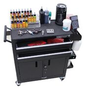 Tattoo Multi-function tool cartTattoo Tool Working Station Box Cabinet Heavy vehicle