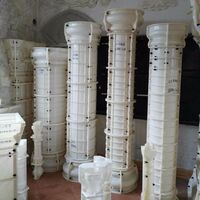 ,Plastic concrete mould square column, concrete roman mold/ pillar mould