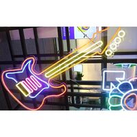 factory price for sale large billboards displays signage digital led outdoor bacardi guitar neon signs