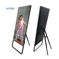 Floor Stand 43 Inch Digital Signage Android Smart Commercial LCD Kiosk Magic Mirror
