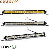 New arrival super slim spot combo 15inch 30led led mini lightbar slim led amber warning lightbar