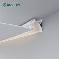 XrzLux 2pcs Lamparas de techo 18W/m Modern Design Led Wall Light Aluminum Profile Wall Washer Led Strip Light Indoor Lighting