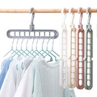 Multi-port Support hangers for Clothes Drying Rack Multifunction Plastic Clothes rack drying hanger Storage Hangers J0196