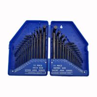 30PC CR-V Metric & Inch L Keys Allen Key Set Allen Wrench Allen Key Set With PVC Holder