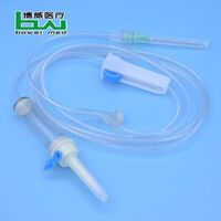 CE ISO approved Hospital disposable medical devices iv infusion set manufacturer,sterile iv sets intravenous infusion set