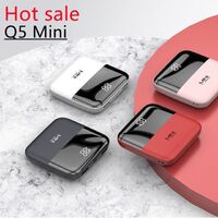 Factory wholesale Amazon Hot sale 10000 Mah Abs Q5 Mini Dual Usb Portable Charger Slim With 2 Usb Port For Cell Phone Power Bank