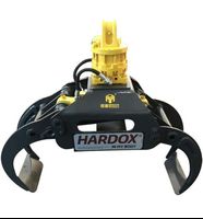 MONDE Excavator hydraulic rotary rotating Grapple grab for wood and logging with motor