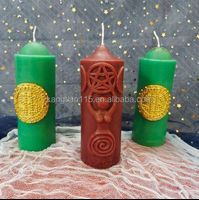 Green Rituals Candle Tarot Ceremony Magic Candle