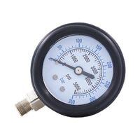 Factory Price Diving Cylinder Pressure Gauge 1/8NPT Manometer 350Bar 5000Psi