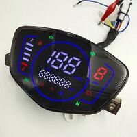 L135 MOTORCYCLE INSTRUMENT Assembly Digital Meter C8 SpeedView Refitted For Export To Vietnam LYM110 Odometer