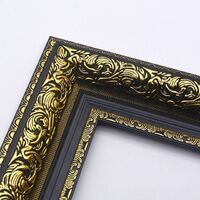 Manufacturers wholesale custom 3D carving luxury PS picture frame moulding