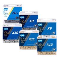 KMC Chain X8 X9 X10 X11 X12 HV408 Z8.3 X8PL Z9 X9L X11EL Bicycle chain 116L/118L/126Links MTB/Road Bike Chain Boxed Bicycle Part