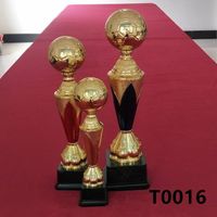 New Cheapest Made in China China manufacturer Custom design plastic trophy T0016 in stock