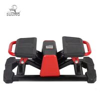 Indoor use training climbing machine portable home gym fitness cardio hydraulic mini Stair stepper with monitor