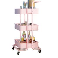 WangDuoYu Hot Sale Beauty Salon Trolley SPA Cart hair salon organizer multi-function manicure cart storage holders