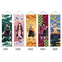 Fashion Anime Prints Scroll Poster Hippie Wall Picture Nordic Canvas Hanging Painting Office Home Decor