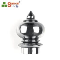 50.8mm SS 304 Stainless Steel Hollow Ball With Steeple Handrail Components