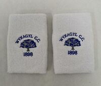 Custom size and color cotton terry cloth sports headband wrist sweatband Sports Fan sweatband