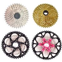 SUNSHINE 10 Speed MTB Flywheel 11-50T Silver Golden Road Cycle Bike Cassette Freewheel Sprockets Bicycle Accessories