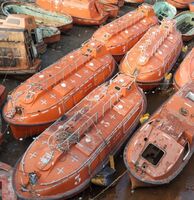 Harding made in Norway marine enclosed lifeboat for sale