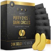 Private Label 24K Gold Collagen Under Eye Mask Dark Circle Eye Bags Remove Hydrogel Eye Patches