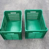 Finished product of injection molding machine Plastic crate 500*350*300 with 1.5kg