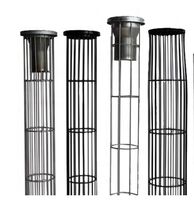 Customized filter cage 316L 304SS carbon steel material 135mm*6m 16 wire 4mm with venturi for bag filter matching filter bag