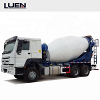 36m schwing 3 wheel 1.6 cubic meter used truck concrete mixer truck for sale