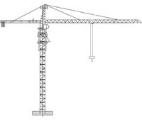 Building T5513 Tower Crane Qtz Construction Tower Crane